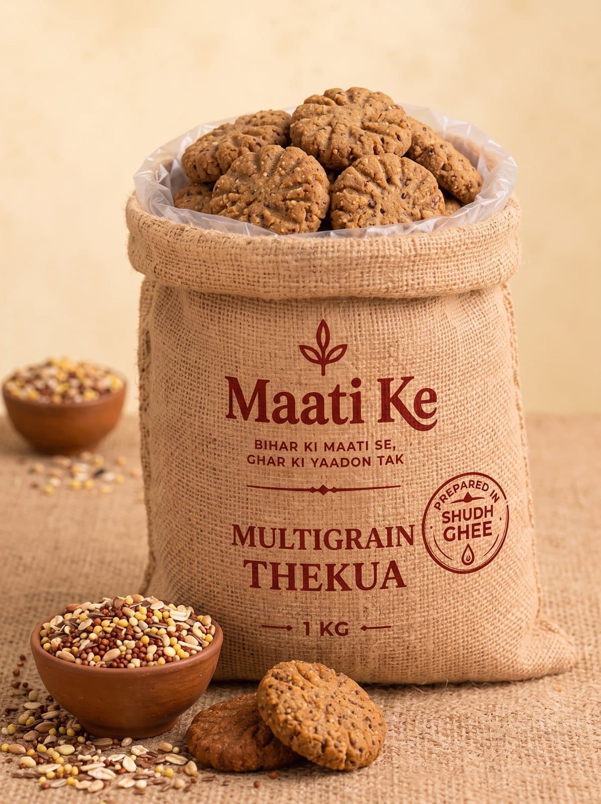 Multigrain Thekua